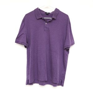 Calvin Klein Men's Large Polo Shirt - Purple